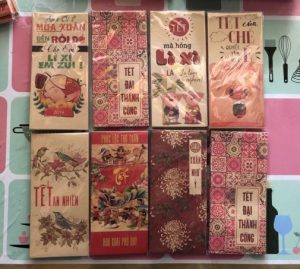 bao lì xì tết (Sắp 10 miếng)